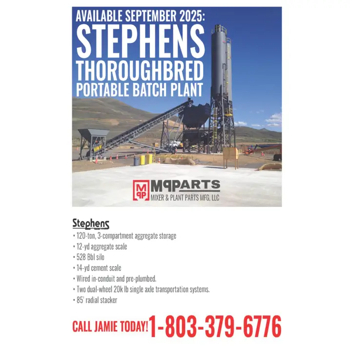 Stephens Thoroughbred Portable Batch Plant